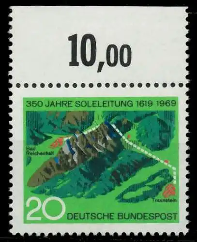 BRD 1969 Nr 602 postfrisch ORA 7F3406