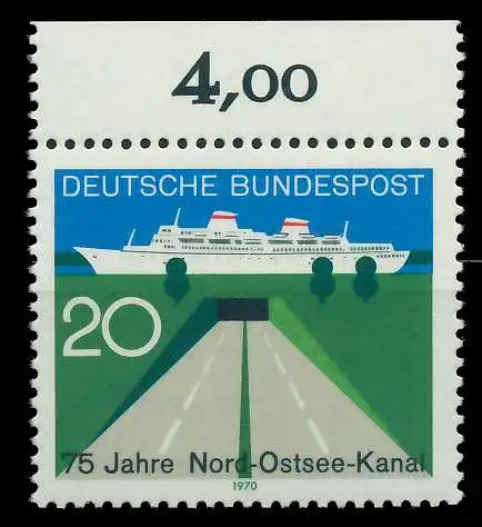 BRD 1970 Nr 628 postfrisch ORA 7F36D6