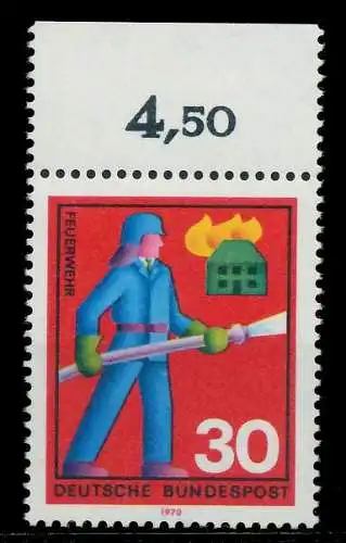 BRD 1970 Nr 632 postfrisch ORA 7F3726