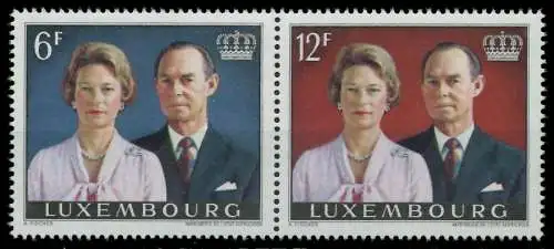 LUXEMBURG 1978 Nr 962-964 postfrisch WAAGR PAAR S017566