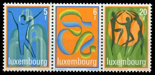 LUXEMBURG 1978 Nr 964-966 postfrisch 3ER STR 7F4B2E