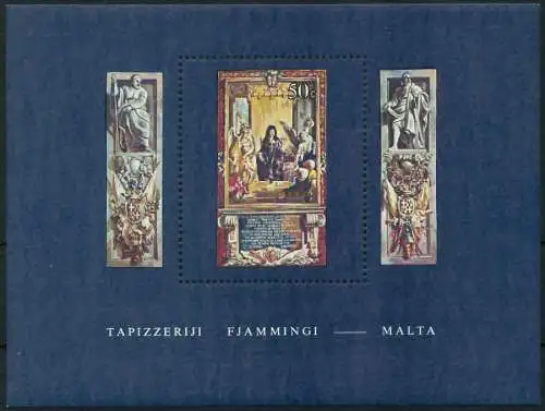 MALTA Block 6 postfrisch S0174BA