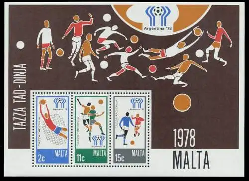 MALTA Block 5 postfrisch S017492