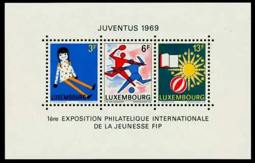 LUXEMBURG Block 8 postfrisch S01750E