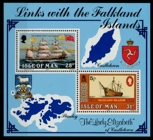 ISLE OF MAN Block 7 postfrisch S018712