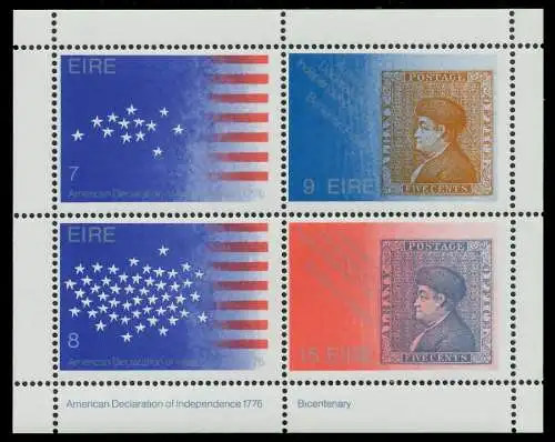 IRLAND Block 2 postfrisch S018A2E