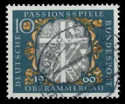 BRD 1960 Nr 329 gestempelt 7F78AA
