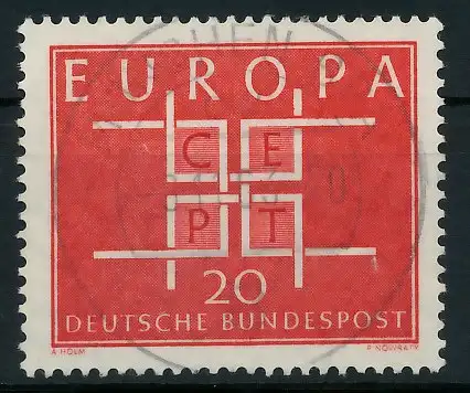 BRD BUND 1963 Nr 407 zentrisch gestempelt 7F7BB2