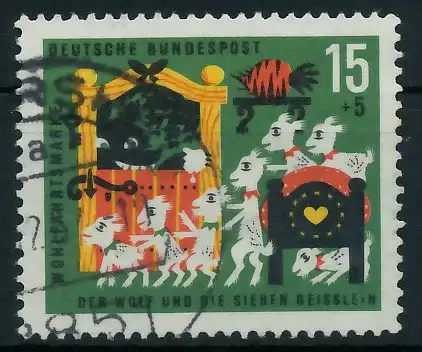 BRD 1963 Nr 409 gestempelt 7F7BE6