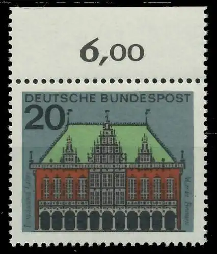 BRD BUND 1964 Nr 425 postfrisch ORA 7F7C72