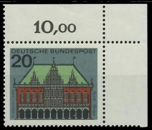 BRD 1964 Nr 425 postfrisch ECKE-ORE 7F7C8A