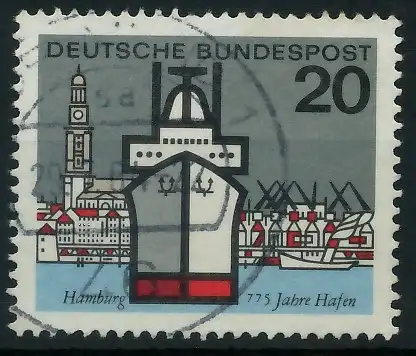 BRD 1964 Nr 417 gestempelt 7F7C8E