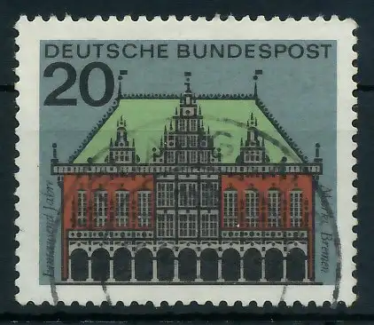 BRD 1964 Nr 425 gestempelt 7F7CAA