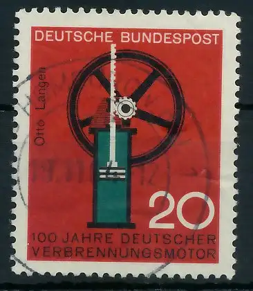 BRD 1964 Nr 442 gestempelt 7F7D96