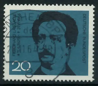 BRD 1964 Nr 443 gestempelt 7F7DB2