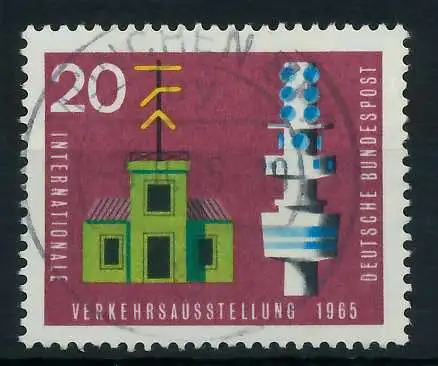 BRD 1965 Nr 471 gestempelt 7F7F22