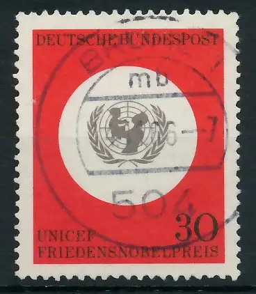 BRD 1966 Nr 527 gestempelt 7F8CC2