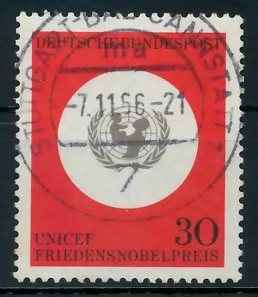 BRD 1966 Nr 527 zentrisch gestempelt 7F8CEA