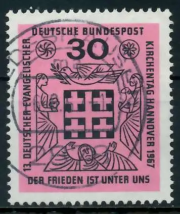 BRD 1967 Nr 536 zentrisch gestempelt 7F8DCA