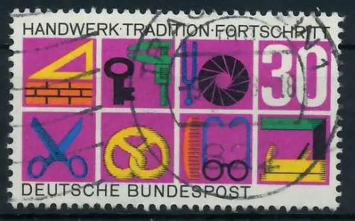 BRD 1968 Nr 553 gestempelt 7F8F2A