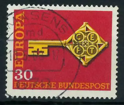 BRD BUND 1968 Nr 560 gestempelt 7F8FA6