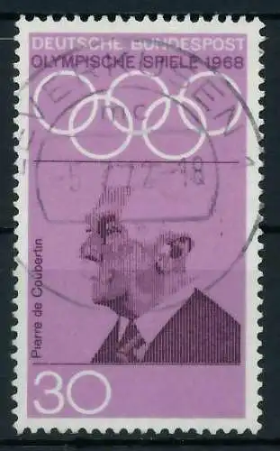 BRD 1968 Nr 563 zentrisch gestempelt 7F980E