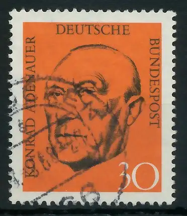 BRD BUND 1968 Nr 567 gestempelt 7F9836