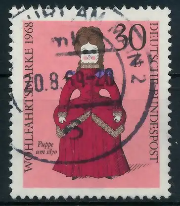 BRD 1968 Nr 573 gestempelt 7F98DA