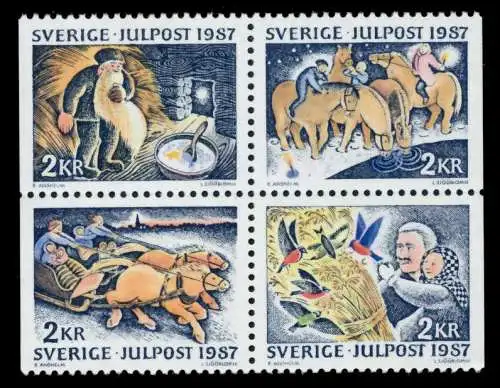 SCHWEDEN Nr 1457VB-1460VB postfrisch S023D32