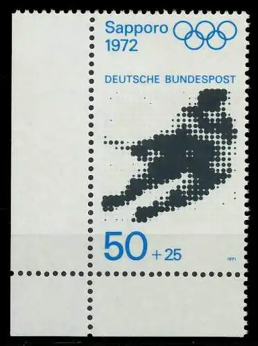 BRD 1971 Nr 683 postfrisch ECKE-ULI 7F99C2