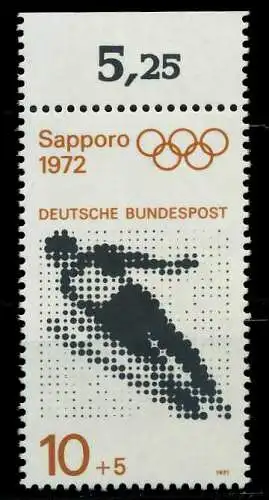 BRD 1971 Nr 680 postfrisch ORA 7F99D2