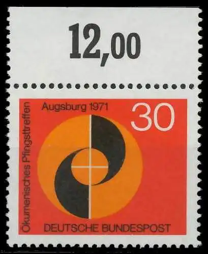 BRD 1971 Nr 679 postfrisch ORA 7F9C8A