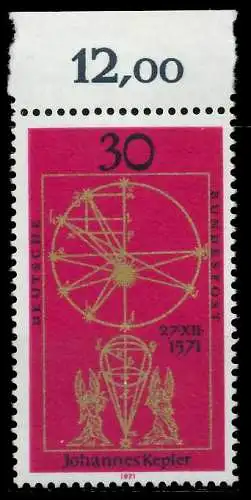 BRD 1971 Nr 688 postfrisch ORA 7F9D3A