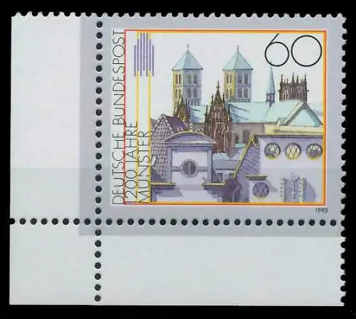 BRD 1993 Nr 1645 postfrisch ECKE-ULI 7F9E06