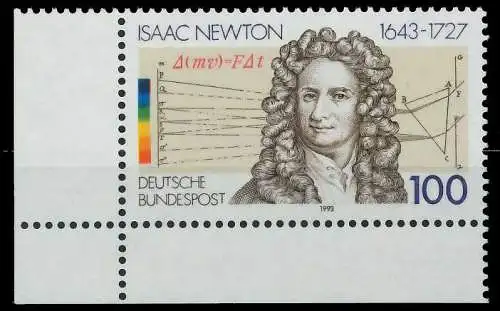 BRD 1993 Nr 1646 postfrisch ECKE-ULI 7F9E3A