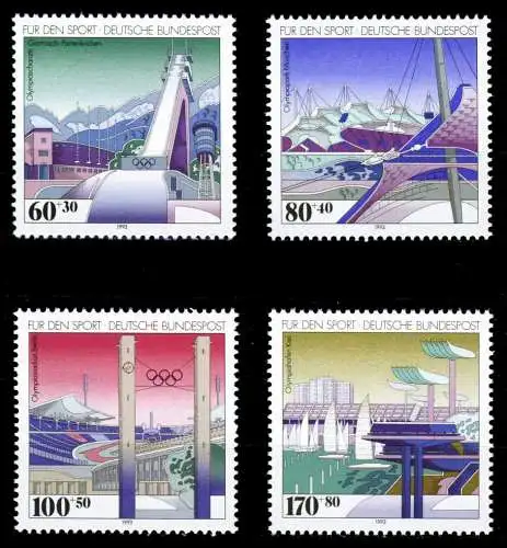 BRD 1993 Nr 1650-1653 postfrisch S5C05EA