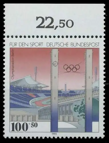 BRD 1993 Nr 1652 postfrisch ORA 7F9F32