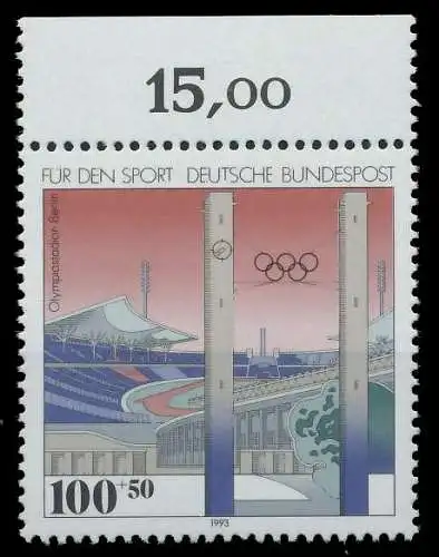 BRD 1993 Nr 1652 postfrisch ORA 7F9F36