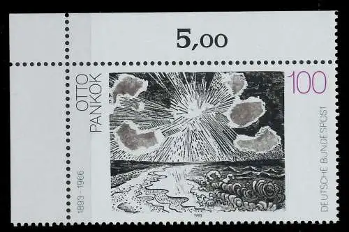 BRD 1993 Nr 1657 postfrisch ECKE-OLI 7FCFC2