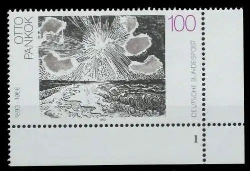 BRD 1993 Nr 1657 postfrisch FORMNUMMER 1 7FCFC6