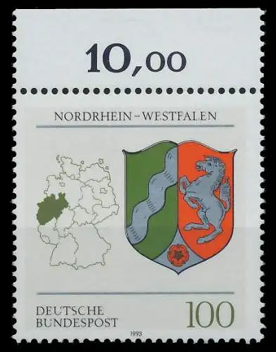 BRD 1993 Nr 1663 postfrisch ORA 7FD09E