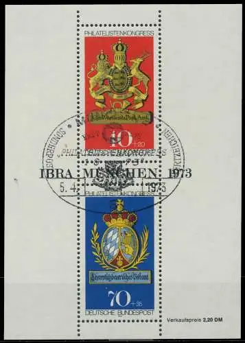 BRD BLOCK KLEINBOGEN 1949 1989 Block 9 7FD1E6