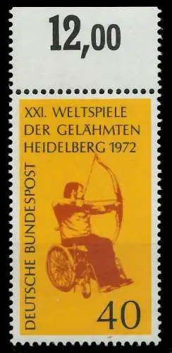 BRD 1972 Nr 733 postfrisch ORA 7FD4BA