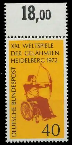 BRD 1972 Nr 733 postfrisch ORA 7FD4EE