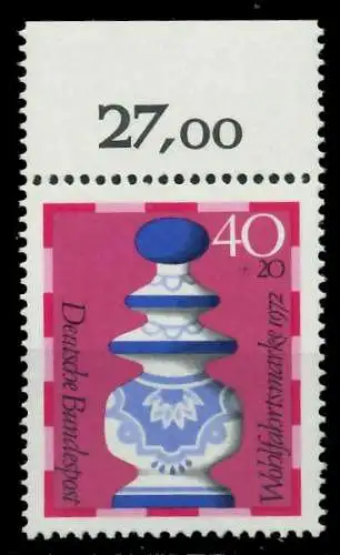 BRD 1972 Nr 744 postfrisch ORA 7FD59E