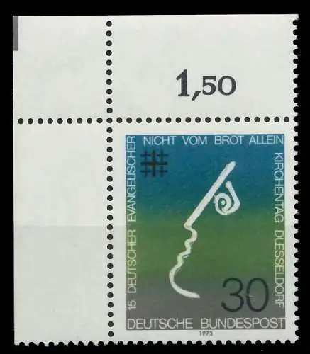 BRD BUND 1973 Nr 772 postfrisch ECKE-OLI 7FF812