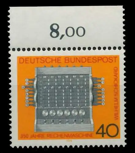 BRD 1973 Nr 778 postfrisch ORA 7FF8A2