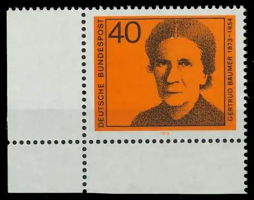 BRD BUND 1974 Nr 793 postfrisch ECKE-ULI 7FFA96