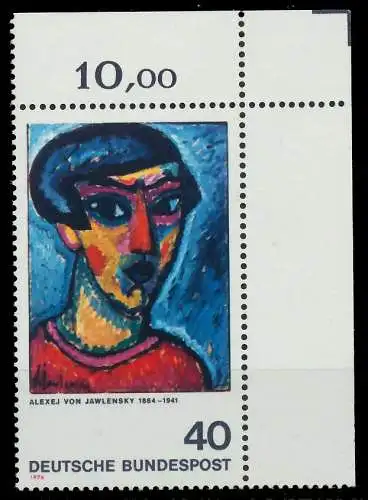 BRD BUND 1974 Nr 799 postfrisch ECKE-ORE 7FFB2E