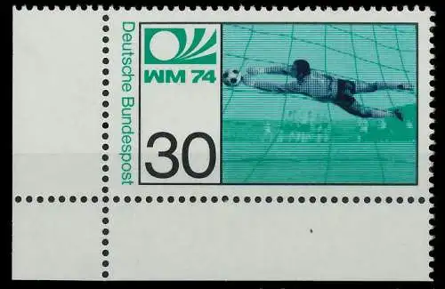 BRD BUND 1974 Nr 811 postfrisch ECKE-ULI 7FFCC6